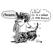 Respuesta a ‘Mordisco’ / Caricatura de Jota
