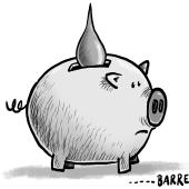 Tiempo de ahorrar - Caricatura de Beto Barreto