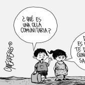 El sancocho nacional - Caricatura de Guerreros