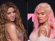 Shakira y Karol G ganaron un Latin Grammy por 'TQG'.