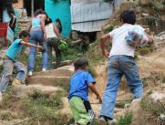 Niños en condición de pobreza.