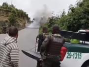 Destruyen explosivos, de manera controlada.