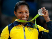 Yuri Alvear, doble medallista olímpica en judo.