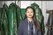 Chenda Chamreoun, de 30 años, de Camboya, está en proceso de abrir su negocio de banquetes.
