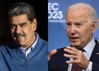 Nicolás Maduro y Joe Biden.