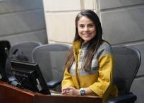 Esmeralda Hernández, senadora del Pacto Histórico
