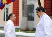 Petro visitó Caracas y se propuso restablecer las relaciones con Venezuela. 