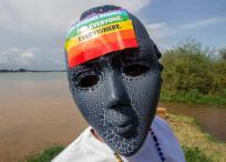 Activista LGBTI en Uganda.