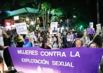 Protesta por caso Timothy Alan Livingston en Medellín
