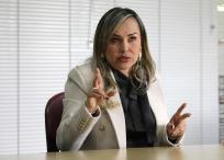 Bogotá 11 de abril 2024.
La alcaldesa de Ibagué, Johana Ximena Aranda en entrevista para El Tiempo.