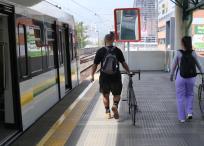 Biciusuarios del Metro de Medellín