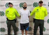 El hombre fue capturado en el aeropuerto de Barranquilla.