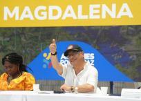 El presidente Gustavo Petro llamó a la unidad para encontrar una alternativa pronto para la problema de desabastecimiento que sufre Santa Marta