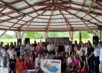 Durante un acto simbólico, los 16 alcaldes del departamenteo de Caquetá firmaron su adhesión al Pacto Pacto Global de Alcaldes por el Clima y la Energía.