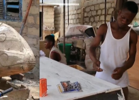 Los carpinteros en Ghana son los encargados de crear los ataúdes más representativos de los fallecidos.