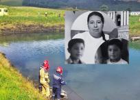 Elsy Yaneth Vargas Boyacá, de 33 años, murió al lanzarse a un reservorio para salvar a sus hijos Anderson y Sebastián, de 7 y 12 años.