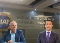 Ricardo Bonilla, ministro de Hacienda y Luis Eduardo Llinás Chica, director UIAF