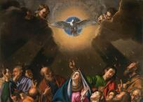 El pentecostés fue el día en que el Espíritu Santo bajó a los apóstoles.