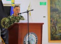 Coronel Juan Carlos Suárez, comandante del Comando Operativo y de Estabilización y Consolidación Apolo en el departamento del Cauca.