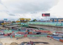 Ciudadanos han reportado inconsistencias en las obras del puente de la calle 100 con avenida Suba.