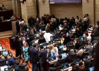 Aspectos previos de la Plenaria de la Cámara de Representantes antes de iniciar la discusión del proyecto de reforma pensional.
