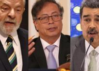 Lula, Petro y Maduro (foto de archivo).