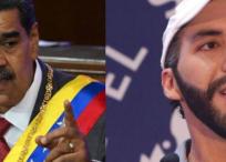 Nayid Bukele y Nicolás Maduro