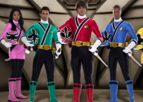 Los Power Rangers en la saga Samurái