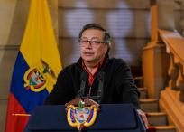 Gustavo Petro, presidente de Colombia, en alocución presidencial este 4 de septiembre.