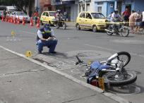 Los accidentes de motocicleta son los que más ocupan a los guardas de la ciudad