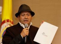 Jesús Guerrero, socio de Servientrega, oficializó en Bogotá su respaldo a la candidatura presidencial de Iván Duque.