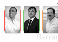 Antonio Bohórquez, Jaime Pumarejo, Rafael Sánchez Anillo y Diógenes Rosero, candidatos a la Alcaldía de Barranquilla.