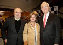 Santiago Pombo, Pilar Gaitán y José Antonio Ocampo.
