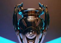 Trofeo de Champions League con IA.