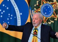 En abril, la encuesta Quaest situó en 36 por ciento la imagen positiva de Lula da Silva.