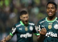 Endrick (der.), la nueva joya de Palmeiras.