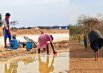 Imágenes de la escasez de agua en La Guajira