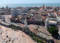 Cartagena de Indias, Centro Histórico, se alista para la Semana Santa.