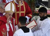 Papa Francisco, fatigado en Domingo de Ramos