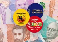 Lotería de Manizales, Valle y Meta.