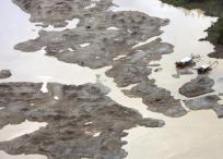 Un sobrevuelo deja ver las afectaciones ambientales de la minería ilegal sobre el río Atrato y otros ecosistemas del Chocó.