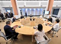 Reunión de ministros de exteriores del G7.