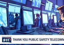 La interrupción con los servicios de emergencia coincidió con la Semana Nacional de las Telecomunicaciones de Seguridad Pública.