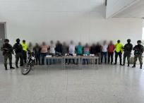 Los capturados serán judicializados en Cúcuta, Norte de Santander