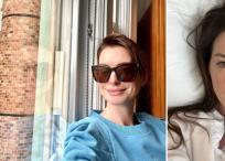 La Actiz Anne Hathaway, en su cuenta de Instagram