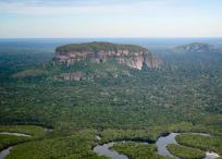 El Parque Nacional Natural Serranía de Chiribiquete es el área protegida más grande de la Amazonia continental.