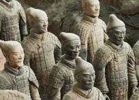 Los 8.000 guerreros de terracota forman parte del mausoleo del emperador Qin Shi Huang.
