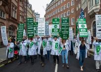 Marcha en contra de la contaminación en Londres