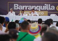 'Gobierno con el Pueblo' en Barranquilla.