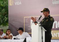 Intervención del general William Salamanca en Barranquilla.